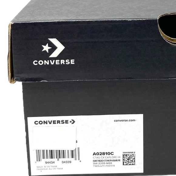 Converse Chuck Taylor CX Explore Hi Skate Shoe Men Sneakers Egret Canvas A02810C - Picture 6 of 7